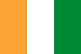 Flag of Ivory Coast (Cote d'Ivoire)