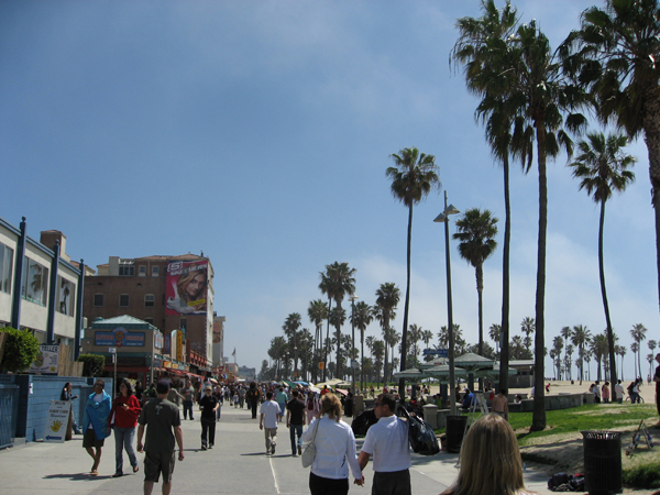 pictures of venice beach ca. noon and Venice beach is