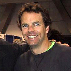 Dan Burger at the 2000 Long Beach Marathon