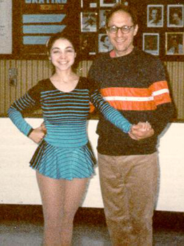 Jo Ann with her father